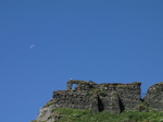 SX07519 Blue moon over wall of Tintagel Castle.jpg